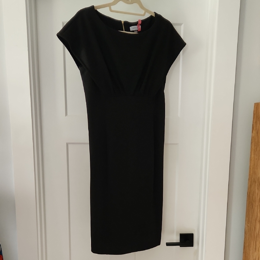 Calvin Klein Black Sheath Cocktail Dress
